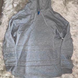 Oversized Adidas hoodie